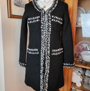 Fashionable Tweed Coat